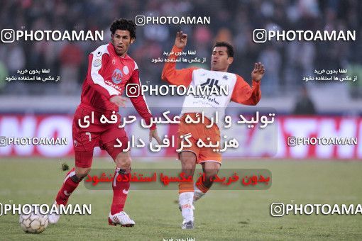 1242114, Tehran, , لیگ برتر فوتبال ایران، Persian Gulf Cup، Week 18، Second Leg، Persepolis 1 v 1 Saipa on 2008/12/09 at Azadi Stadium