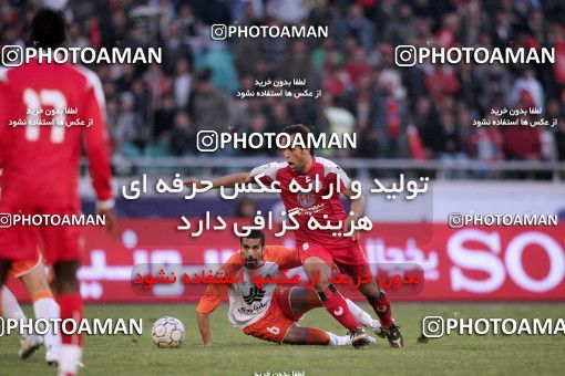 1241976, Tehran, , لیگ برتر فوتبال ایران، Persian Gulf Cup، Week 18، Second Leg، Persepolis 1 v 1 Saipa on 2008/12/09 at Azadi Stadium