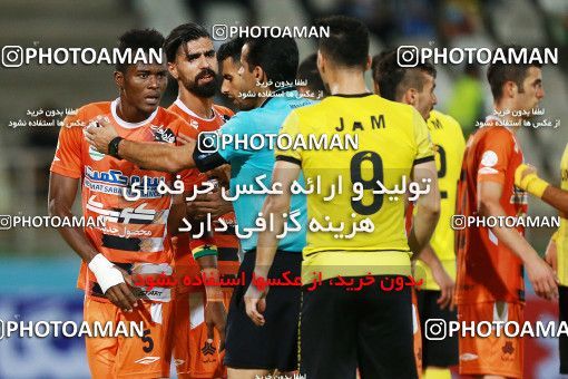1238403, Tehran, , لیگ برتر فوتبال ایران، Persian Gulf Cup، Week 5، First Leg، Saipa 1 v 0 Pars Jonoubi Jam on 2018/08/24 at Shahid Dastgerdi Stadium