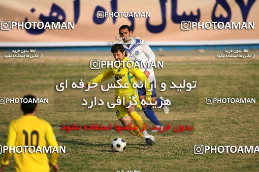 1242163, Tehran, , لیگ برتر فوتبال ایران، Persian Gulf Cup، Week 18، Second Leg، Rah Ahan 1 v 0 Malvan Bandar Anzali on 2008/12/08 at Ekbatan Stadium