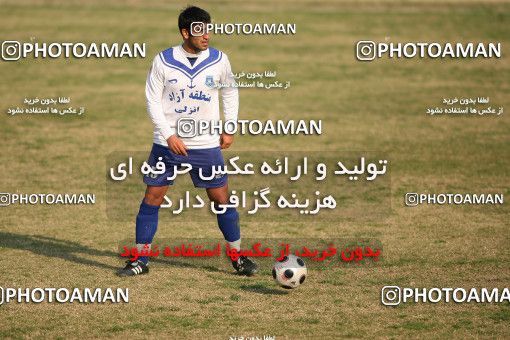 1242200, Tehran, , لیگ برتر فوتبال ایران، Persian Gulf Cup، Week 18، Second Leg، Rah Ahan 1 v 0 Malvan Bandar Anzali on 2008/12/08 at Ekbatan Stadium