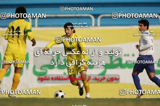 1242279, Tehran, , لیگ برتر فوتبال ایران، Persian Gulf Cup، Week 18، Second Leg، Rah Ahan 1 v 0 Malvan Bandar Anzali on 2008/12/08 at Ekbatan Stadium