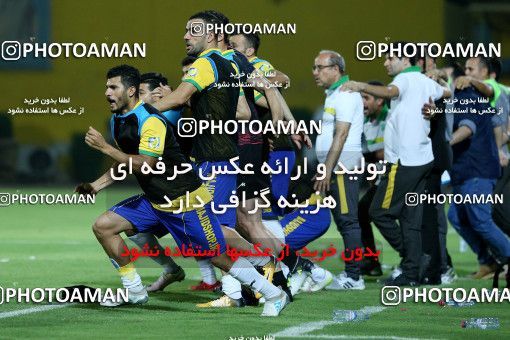 1247017, Abadan, , جام حذفی فوتبال ایران, Semi-Finals, Khorramshahr Cup, Sanat Naft Abadan (4) 0 v 0 (3) Tractor S.C. on 2018/09/14 at Takhti Stadium Abadan