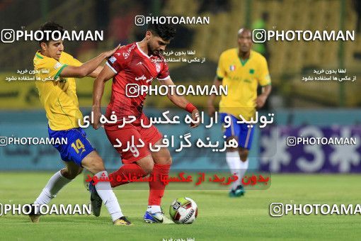 1247258, Abadan, , جام حذفی فوتبال ایران, Semi-Finals, Khorramshahr Cup, Sanat Naft Abadan (4) 0 v 0 (3) Tractor S.C. on 2018/09/14 at Takhti Stadium Abadan