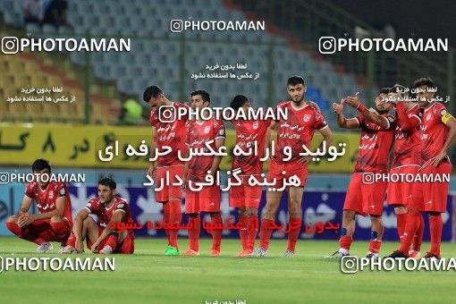 1247227, Abadan, , جام حذفی فوتبال ایران, Semi-Finals, Khorramshahr Cup, Sanat Naft Abadan (4) 0 v 0 (3) Tractor S.C. on 2018/09/14 at Takhti Stadium Abadan