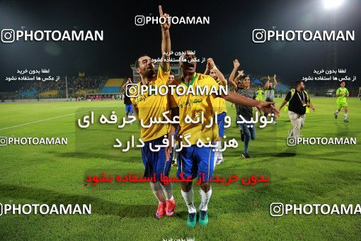 1247228, Abadan, , جام حذفی فوتبال ایران, Semi-Finals, Khorramshahr Cup, Sanat Naft Abadan (4) 0 v 0 (3) Tractor S.C. on 2018/09/14 at Takhti Stadium Abadan