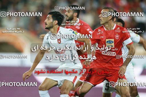 1257472, Tehran, , لیگ برتر فوتبال ایران، Persian Gulf Cup، Week 7، First Leg، Persepolis 1 v 0 Sepid Roud Rasht on 2018/09/23 at Azadi Stadium