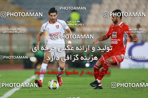 1257476, Tehran, , لیگ برتر فوتبال ایران، Persian Gulf Cup، Week 7، First Leg، Persepolis 1 v 0 Sepid Roud Rasht on 2018/09/23 at Azadi Stadium