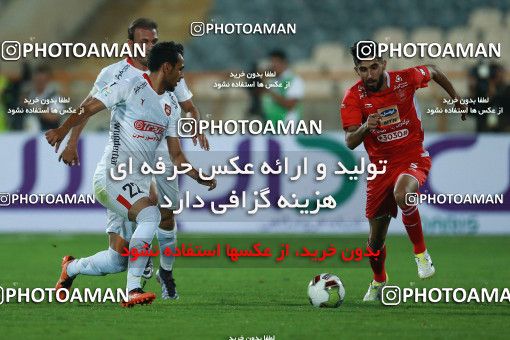 1307947, Tehran, , لیگ برتر فوتبال ایران، Persian Gulf Cup، Week 7، First Leg، Persepolis 1 v 0 Sepid Roud Rasht on 2018/09/23 at Azadi Stadium