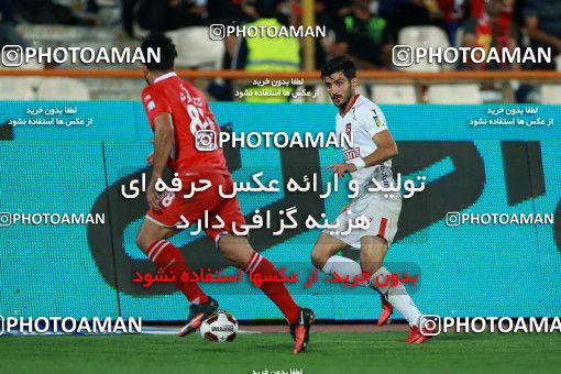 1307959, Tehran, , لیگ برتر فوتبال ایران، Persian Gulf Cup، Week 7، First Leg، Persepolis 1 v 0 Sepid Roud Rasht on 2018/09/23 at Azadi Stadium