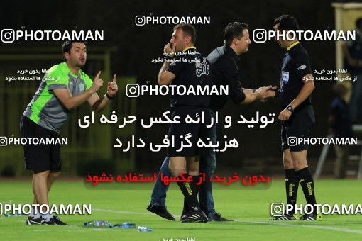 1254029, Abadan, , لیگ برتر فوتبال ایران، Persian Gulf Cup، Week 7، First Leg، Sanat Naft Abadan 1 v 2 Paykan on 2018/09/21 at Takhti Stadium Abadan