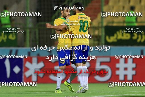 1254057, Abadan, , لیگ برتر فوتبال ایران، Persian Gulf Cup، Week 7، First Leg، Sanat Naft Abadan 1 v 2 Paykan on 2018/09/21 at Takhti Stadium Abadan