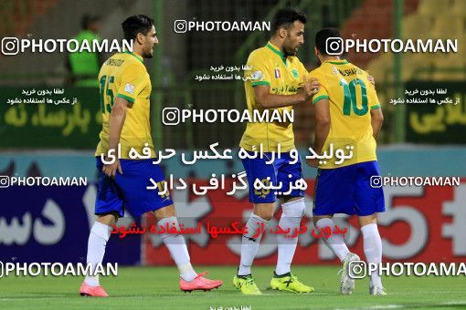 1254034, Abadan, , لیگ برتر فوتبال ایران، Persian Gulf Cup، Week 7، First Leg، Sanat Naft Abadan 1 v 2 Paykan on 2018/09/21 at Takhti Stadium Abadan