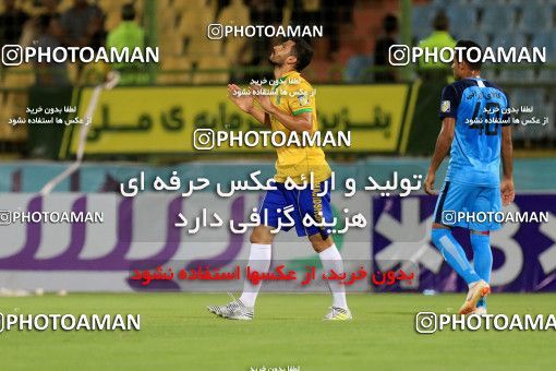 1254064, Abadan, , لیگ برتر فوتبال ایران، Persian Gulf Cup، Week 7، First Leg، Sanat Naft Abadan 1 v 2 Paykan on 2018/09/21 at Takhti Stadium Abadan