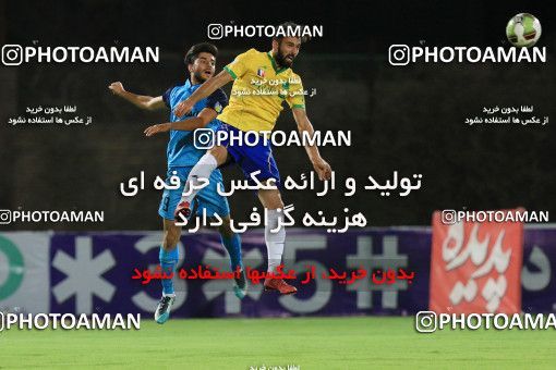 1254036, Abadan, , لیگ برتر فوتبال ایران، Persian Gulf Cup، Week 7، First Leg، Sanat Naft Abadan 1 v 2 Paykan on 2018/09/21 at Takhti Stadium Abadan