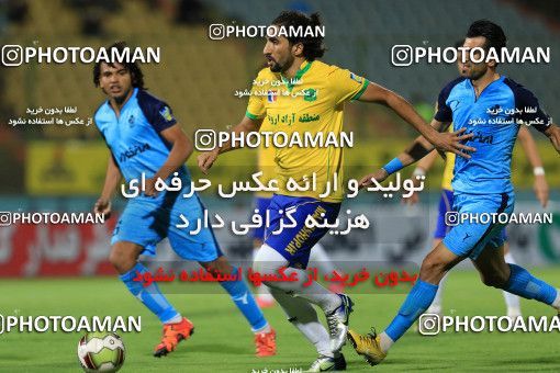 1254062, Abadan, , لیگ برتر فوتبال ایران، Persian Gulf Cup، Week 7، First Leg، Sanat Naft Abadan 1 v 2 Paykan on 2018/09/21 at Takhti Stadium Abadan