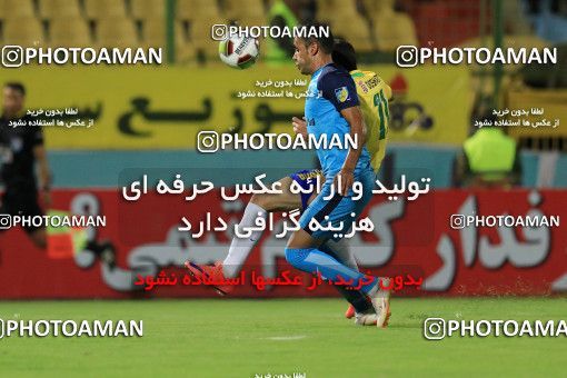 1254009, Abadan, , لیگ برتر فوتبال ایران، Persian Gulf Cup، Week 7، First Leg، Sanat Naft Abadan 1 v 2 Paykan on 2018/09/21 at Takhti Stadium Abadan