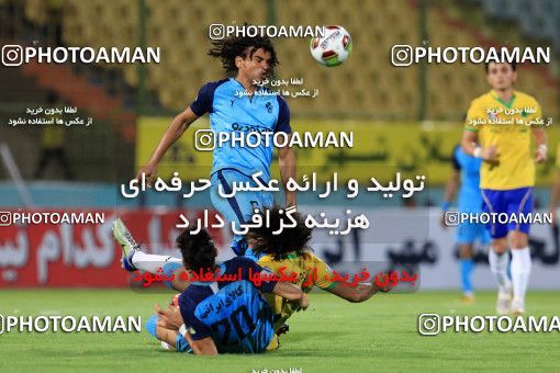 1254033, Abadan, , لیگ برتر فوتبال ایران، Persian Gulf Cup، Week 7، First Leg، Sanat Naft Abadan 1 v 2 Paykan on 2018/09/21 at Takhti Stadium Abadan