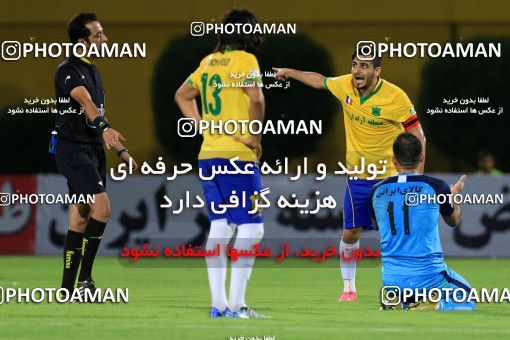 1254066, Abadan, , لیگ برتر فوتبال ایران، Persian Gulf Cup، Week 7، First Leg، Sanat Naft Abadan 1 v 2 Paykan on 2018/09/21 at Takhti Stadium Abadan