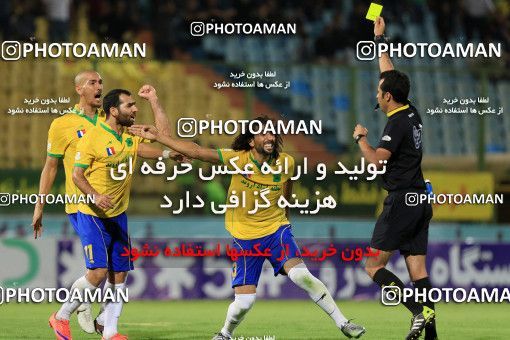 1254005, Abadan, , لیگ برتر فوتبال ایران، Persian Gulf Cup، Week 7، First Leg، Sanat Naft Abadan 1 v 2 Paykan on 2018/09/21 at Takhti Stadium Abadan