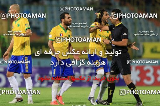 1254107, Abadan, , لیگ برتر فوتبال ایران، Persian Gulf Cup، Week 7، First Leg، Sanat Naft Abadan 1 v 2 Paykan on 2018/09/21 at Takhti Stadium Abadan