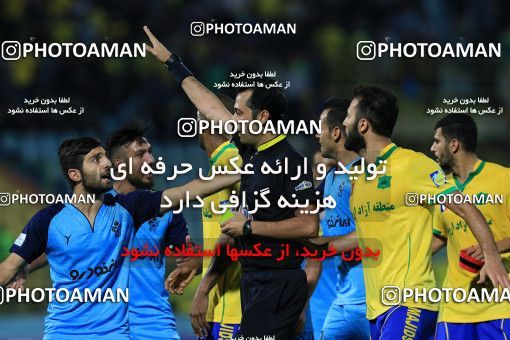 1254011, Abadan, , لیگ برتر فوتبال ایران، Persian Gulf Cup، Week 7، First Leg، Sanat Naft Abadan 1 v 2 Paykan on 2018/09/21 at Takhti Stadium Abadan