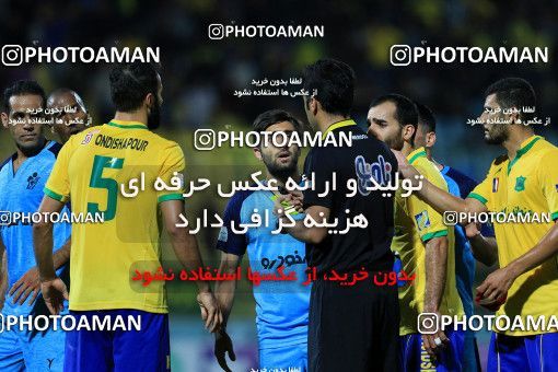 1254003, Abadan, , لیگ برتر فوتبال ایران، Persian Gulf Cup، Week 7، First Leg، Sanat Naft Abadan 1 v 2 Paykan on 2018/09/21 at Takhti Stadium Abadan