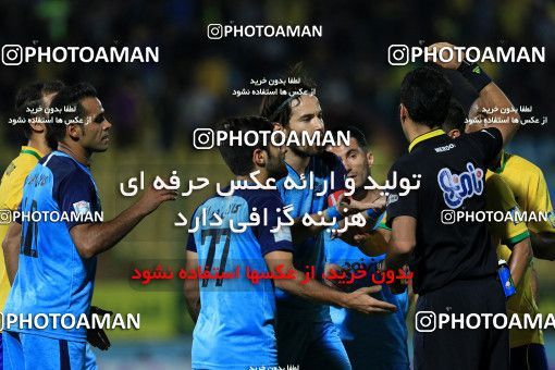 1254052, Abadan, , لیگ برتر فوتبال ایران، Persian Gulf Cup، Week 7، First Leg، Sanat Naft Abadan 1 v 2 Paykan on 2018/09/21 at Takhti Stadium Abadan