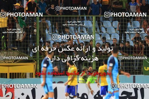 1254007, Abadan, , لیگ برتر فوتبال ایران، Persian Gulf Cup، Week 7، First Leg، Sanat Naft Abadan 1 v 2 Paykan on 2018/09/21 at Takhti Stadium Abadan