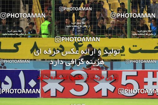 1254121, Abadan, , لیگ برتر فوتبال ایران، Persian Gulf Cup، Week 7، First Leg، Sanat Naft Abadan 1 v 2 Paykan on 2018/09/21 at Takhti Stadium Abadan