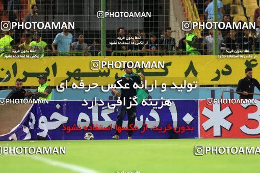 1254102, Abadan, , لیگ برتر فوتبال ایران، Persian Gulf Cup، Week 7، First Leg، Sanat Naft Abadan 1 v 2 Paykan on 2018/09/21 at Takhti Stadium Abadan