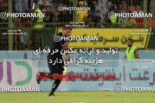1254004, Abadan, , لیگ برتر فوتبال ایران، Persian Gulf Cup، Week 7، First Leg، Sanat Naft Abadan 1 v 2 Paykan on 2018/09/21 at Takhti Stadium Abadan