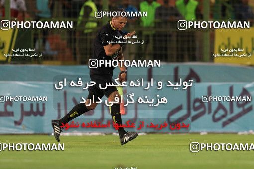 1254027, Abadan, , لیگ برتر فوتبال ایران، Persian Gulf Cup، Week 7، First Leg، Sanat Naft Abadan 1 v 2 Paykan on 2018/09/21 at Takhti Stadium Abadan
