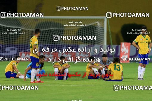 1254110, Abadan, , لیگ برتر فوتبال ایران، Persian Gulf Cup، Week 7، First Leg، Sanat Naft Abadan 1 v 2 Paykan on 2018/09/21 at Takhti Stadium Abadan