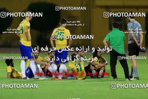 1254111, Abadan, , لیگ برتر فوتبال ایران، Persian Gulf Cup، Week 7، First Leg، Sanat Naft Abadan 1 v 2 Paykan on 2018/09/21 at Takhti Stadium Abadan