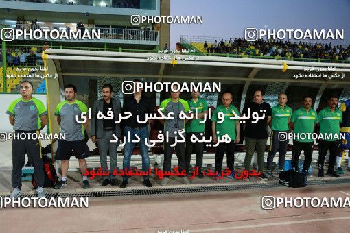 1254084, لیگ برتر فوتبال ایران، Persian Gulf Cup، Week 7، First Leg، 2018/09/21، Abadan، Takhti Stadium Abadan، Sanat Naft Abadan 1 - 2 Paykan