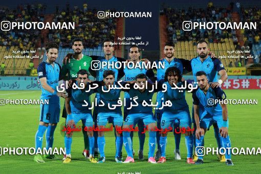 1254093, Abadan, , لیگ برتر فوتبال ایران، Persian Gulf Cup، Week 7، First Leg، Sanat Naft Abadan 1 v 2 Paykan on 2018/09/21 at Takhti Stadium Abadan