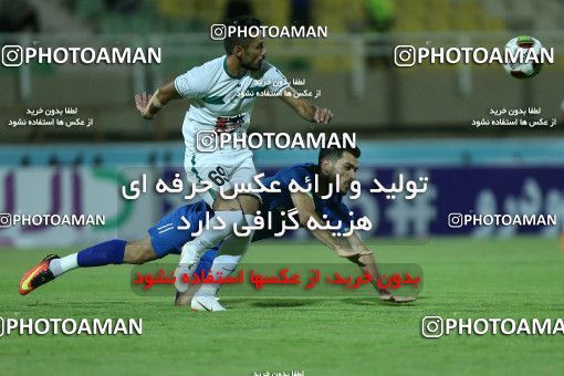 1253959, Ahvaz, , لیگ برتر فوتبال ایران، Persian Gulf Cup، Week 7، First Leg، Esteghlal Khouzestan 1 v 0 Zob Ahan Esfahan on 2018/09/22 at Ahvaz Ghadir Stadium