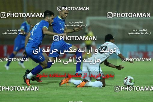 1253998, Ahvaz, , لیگ برتر فوتبال ایران، Persian Gulf Cup، Week 7، First Leg، Esteghlal Khouzestan 1 v 0 Zob Ahan Esfahan on 2018/09/22 at Ahvaz Ghadir Stadium