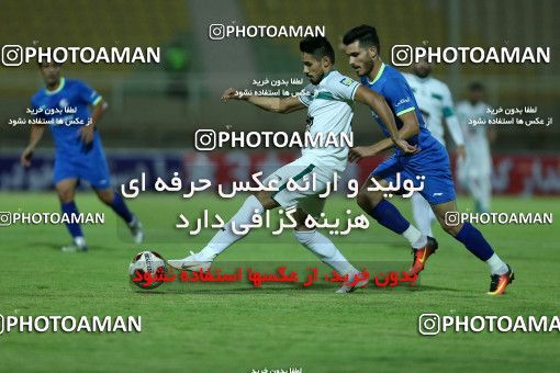 1253934, Ahvaz, , لیگ برتر فوتبال ایران، Persian Gulf Cup، Week 7، First Leg، Esteghlal Khouzestan 1 v 0 Zob Ahan Esfahan on 2018/09/22 at Ahvaz Ghadir Stadium