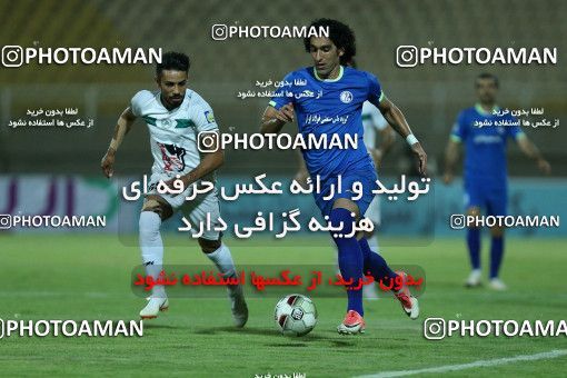 1253970, Ahvaz, , لیگ برتر فوتبال ایران، Persian Gulf Cup، Week 7، First Leg، Esteghlal Khouzestan 1 v 0 Zob Ahan Esfahan on 2018/09/22 at Ahvaz Ghadir Stadium