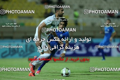 1253932, Ahvaz, , لیگ برتر فوتبال ایران، Persian Gulf Cup، Week 7، First Leg، Esteghlal Khouzestan 1 v 0 Zob Ahan Esfahan on 2018/09/22 at Ahvaz Ghadir Stadium