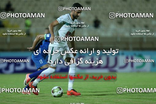 1253947, Ahvaz, , لیگ برتر فوتبال ایران، Persian Gulf Cup، Week 7، First Leg، Esteghlal Khouzestan 1 v 0 Zob Ahan Esfahan on 2018/09/22 at Ahvaz Ghadir Stadium