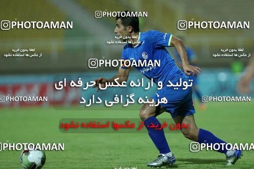 1253961, Ahvaz, , لیگ برتر فوتبال ایران، Persian Gulf Cup، Week 7، First Leg، Esteghlal Khouzestan 1 v 0 Zob Ahan Esfahan on 2018/09/22 at Ahvaz Ghadir Stadium
