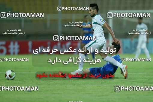 1253988, Ahvaz, , لیگ برتر فوتبال ایران، Persian Gulf Cup، Week 7، First Leg، Esteghlal Khouzestan 1 v 0 Zob Ahan Esfahan on 2018/09/22 at Ahvaz Ghadir Stadium