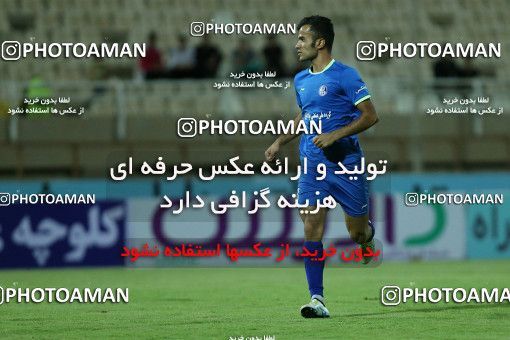 1253963, Ahvaz, , لیگ برتر فوتبال ایران، Persian Gulf Cup، Week 7، First Leg، Esteghlal Khouzestan 1 v 0 Zob Ahan Esfahan on 2018/09/22 at Ahvaz Ghadir Stadium