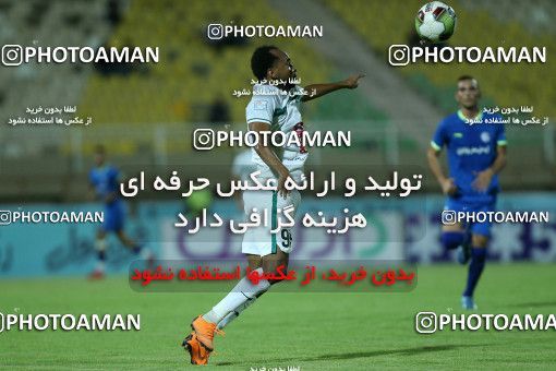 1253929, Ahvaz, , لیگ برتر فوتبال ایران، Persian Gulf Cup، Week 7، First Leg، Esteghlal Khouzestan 1 v 0 Zob Ahan Esfahan on 2018/09/22 at Ahvaz Ghadir Stadium