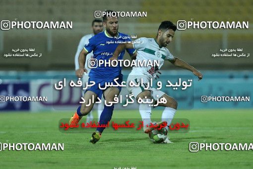1253960, Ahvaz, , لیگ برتر فوتبال ایران، Persian Gulf Cup، Week 7، First Leg، Esteghlal Khouzestan 1 v 0 Zob Ahan Esfahan on 2018/09/22 at Ahvaz Ghadir Stadium
