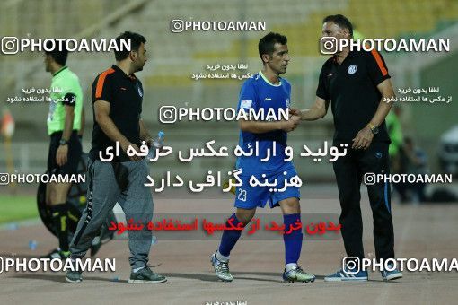 1253983, Ahvaz, , لیگ برتر فوتبال ایران، Persian Gulf Cup، Week 7، First Leg، Esteghlal Khouzestan 1 v 0 Zob Ahan Esfahan on 2018/09/22 at Ahvaz Ghadir Stadium