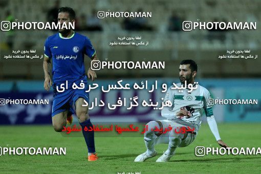 1253978, Ahvaz, , لیگ برتر فوتبال ایران، Persian Gulf Cup، Week 7، First Leg، Esteghlal Khouzestan 1 v 0 Zob Ahan Esfahan on 2018/09/22 at Ahvaz Ghadir Stadium